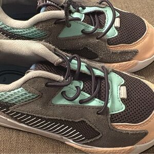 Puma RS Z Trainers  Athletic Shoes in Mint and Gray 10